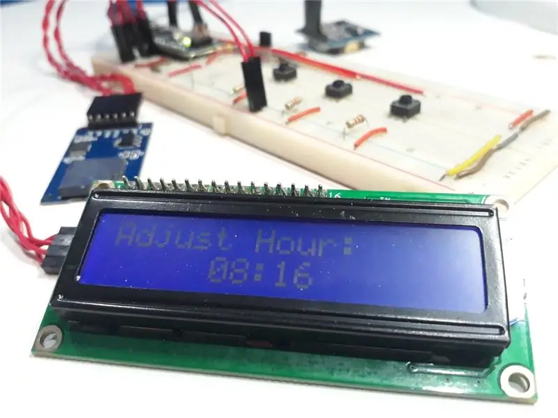 Menu di controllo del registratore di dati JLCPCB