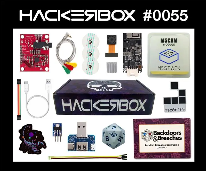 HackerBox 0055: ከፍተኛ ሮለር: 7 ደረጃዎች