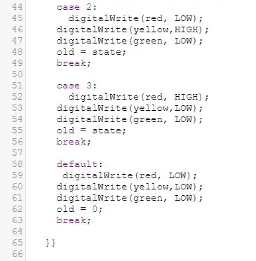 Programmierung der Schaltung