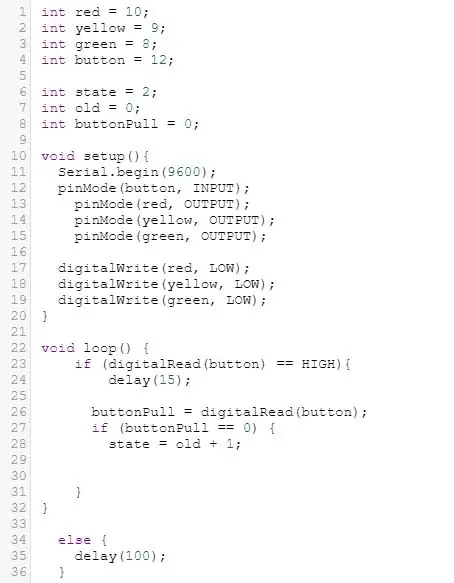 Morsecode in die Ampel integrieren