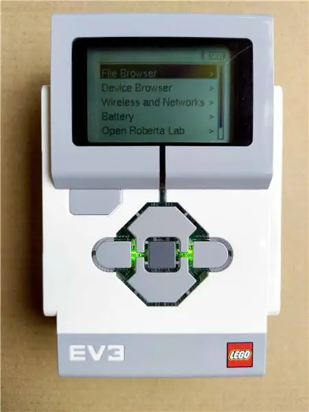 „Ev3 Brick“paruošimas