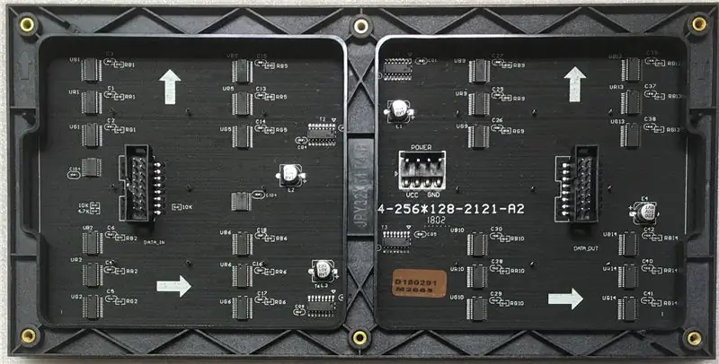 64x32 RGB LED Matrix Nrog Arduino Mega