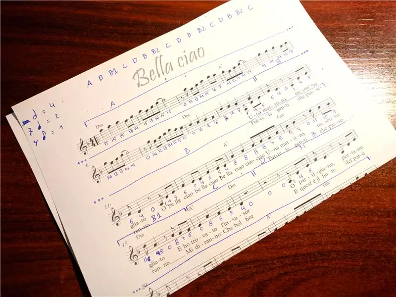 Codice (cambia la musica)