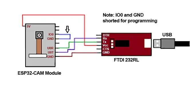 Faça upload do código do Arduino para o ESP32-CAM