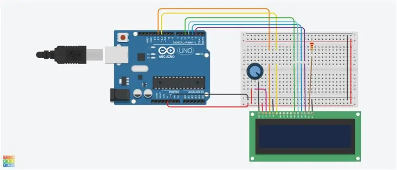 เชื่อมต่อจอแสดงผล LCD ขนาด 16*2 กับ Arduino