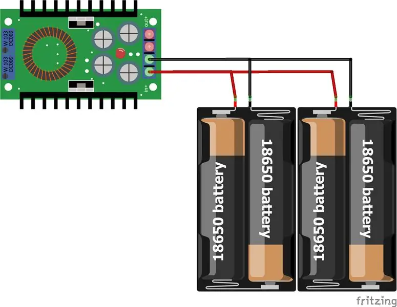 Захранване на веригата и Pi