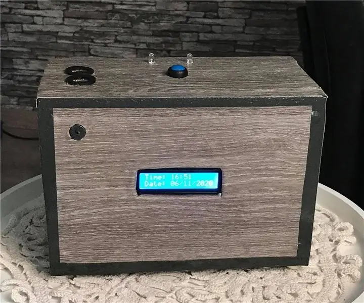 Jam Alarm Cerdas: Jam Alarm Cerdas Dibuat Dengan Raspberry Pi: 10 Langkah (dengan Gambar)