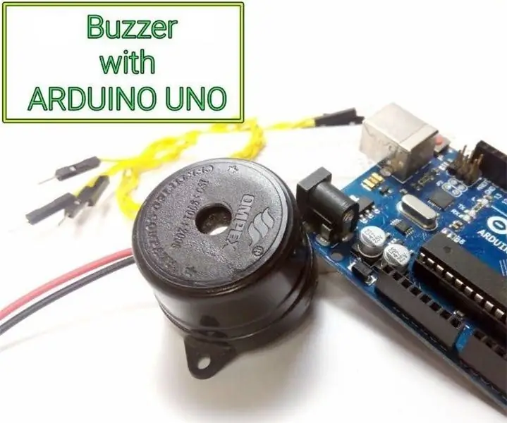 Управлявайте звука на зумера с Arduino: 7 стъпки