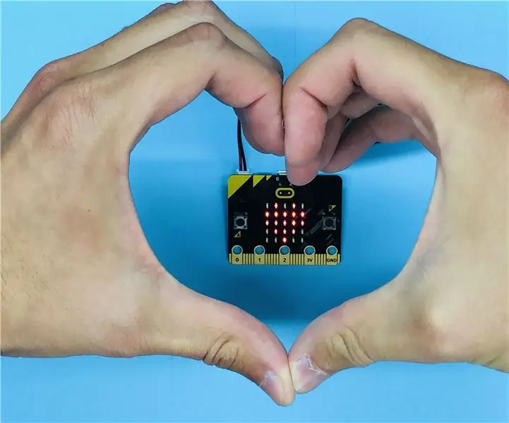 Love Meter - Micro: Bit: 10 Steps (med bilder)