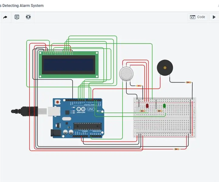 Arduino хий илрүүлэх дохиоллын систем: 6 алхам