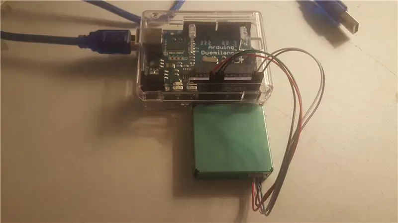 Interfaçage de Sensirion, SPS-30, capteur de particules avec Arduino Duemilanove en utilisant le mode I2C