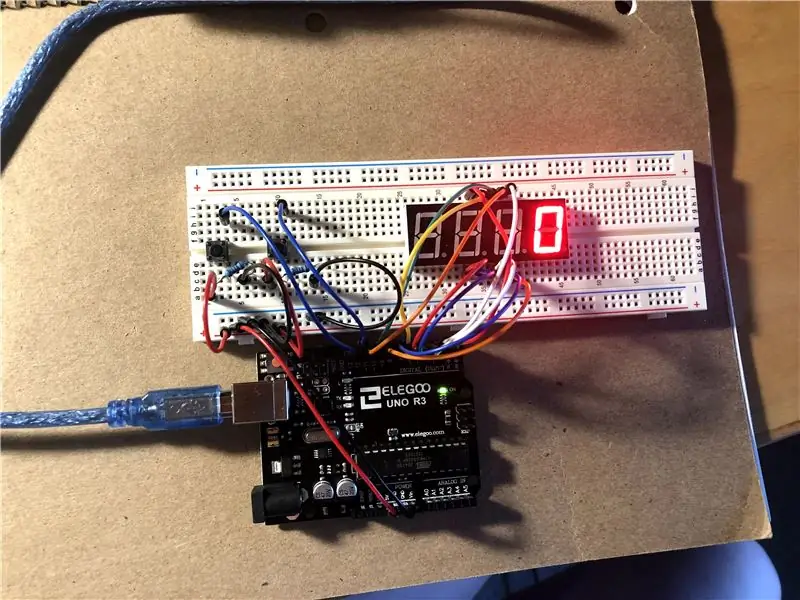 Arduino Dəqiqə İzləyicisi