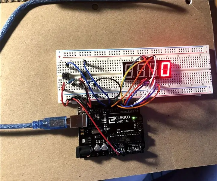 Arduino минуттық трекері: 3 қадам