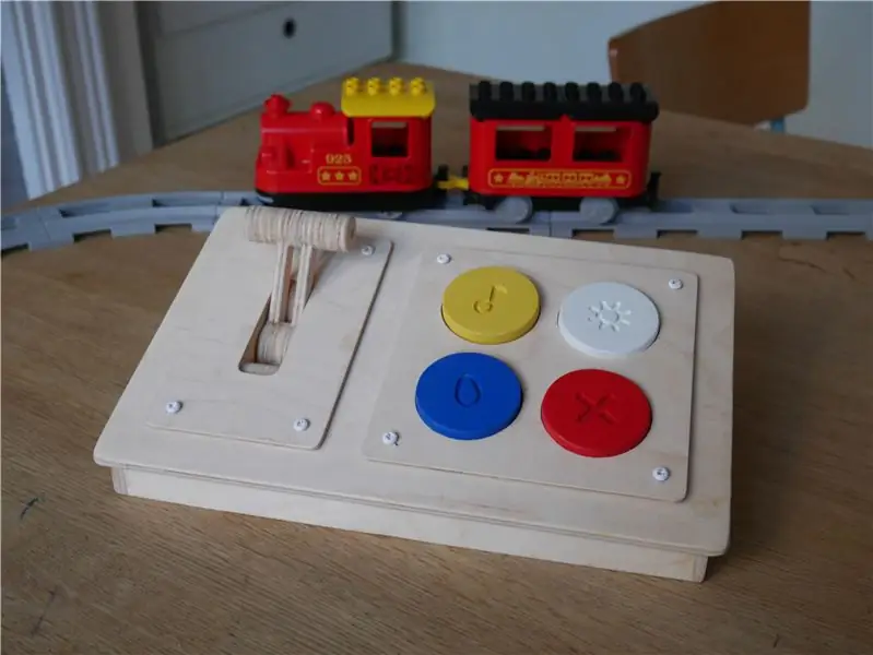 รีโมท Bluetooth ไม้สำหรับ Lego Duplo Train