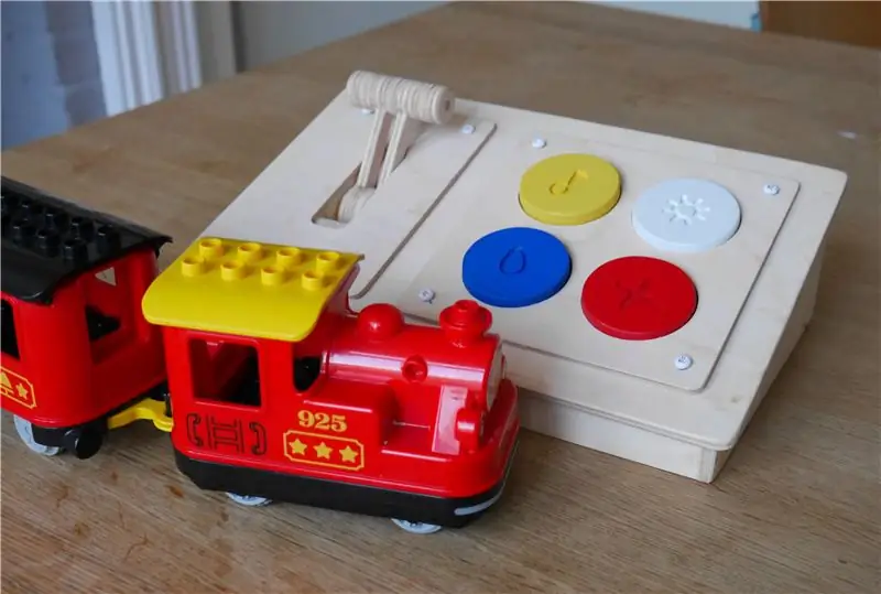 รีโมทบลูทูธไม้สำหรับ Lego Duplo Train