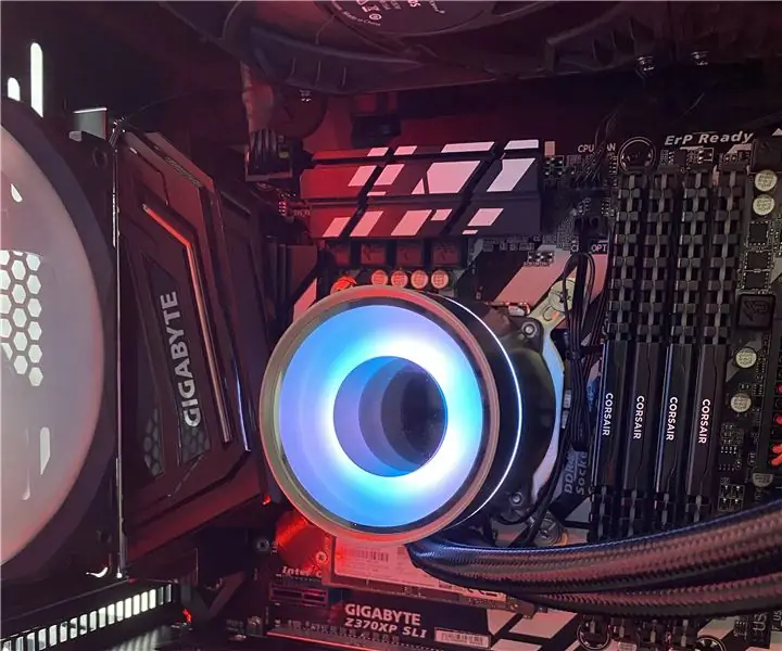 Deepcool Castle AIO RGB Arduino -ohjain: 6 vaihetta