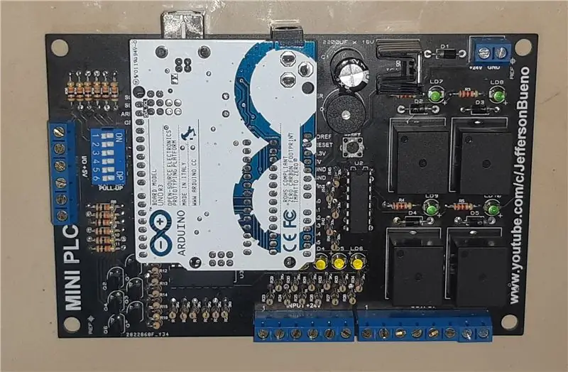 MINI PLC'de Arduino'yu Kullanma