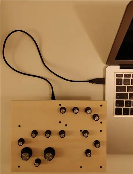 Arduino MIDI վերահսկիչ Aalto- ի համար