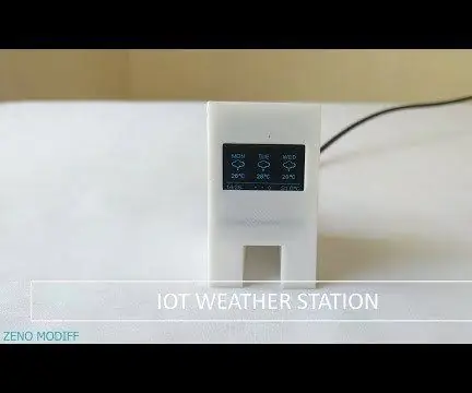 Meteorologická stanica Iot: 5 krokov