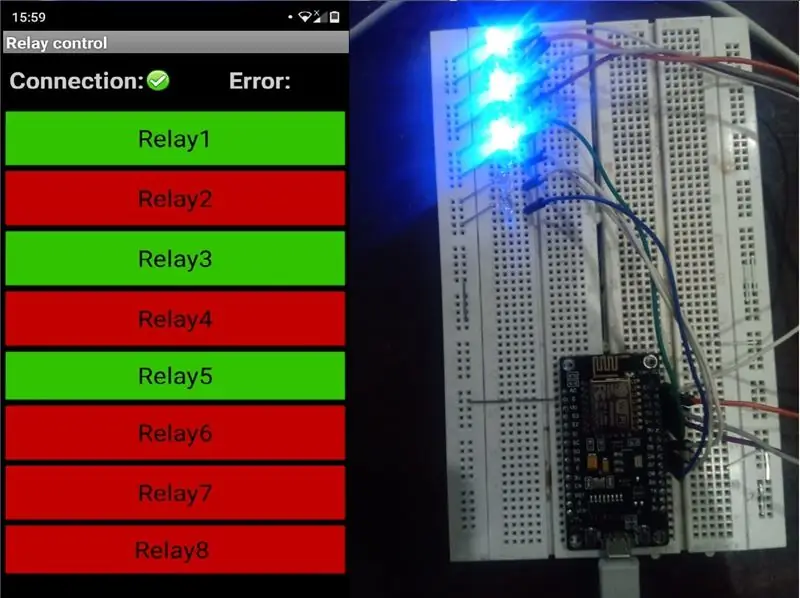 Étape 2 (a): configuration du nœud Mcu Esp2866