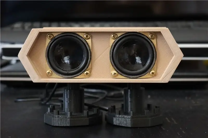 Relooking d'enceintes audio: DIY (Made in Fusion 360)