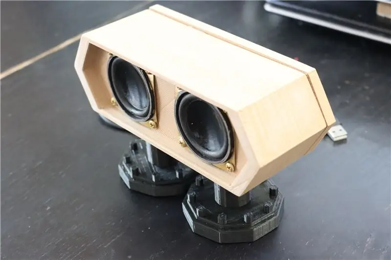 Cambio de imagen del altavoz de audio: bricolaje (hecho en Fusion 360)