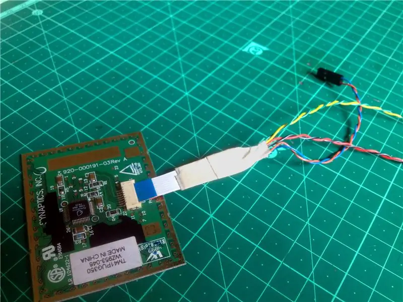 Touchpad -ı Arduino lövhəsinə qoşun