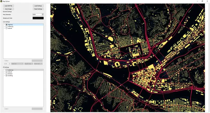 „Python Map Stylizer“diegimas