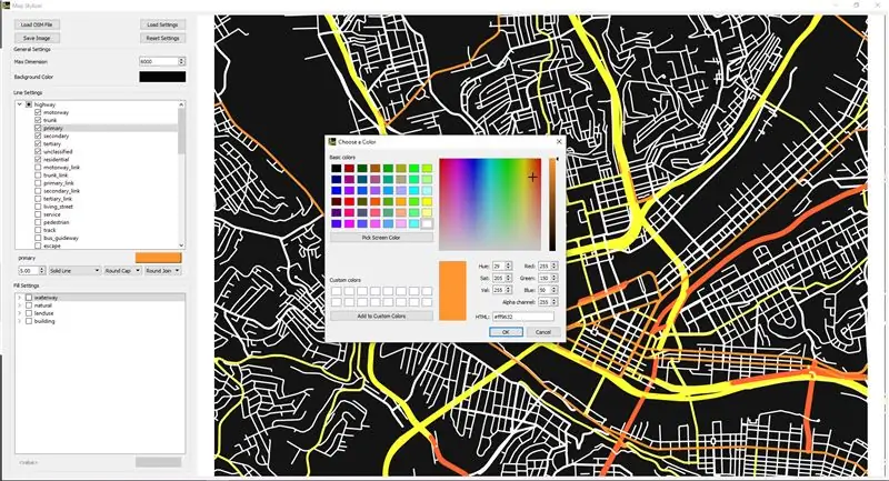 „Python Map Stylizer“diegimas