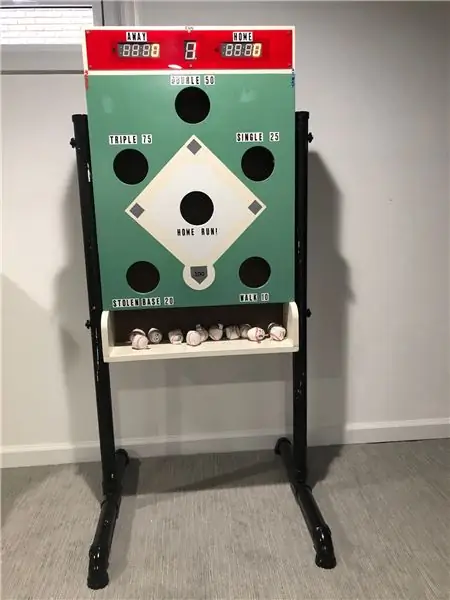 Elektronické bodování pro baseballovou hru Bean Bag Toss