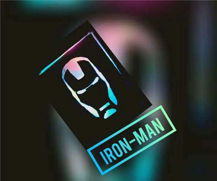 Игровая лампа IRON MAN: 3 ступени