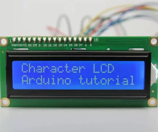 LCD-Display-Tutorial: 4 Schritte