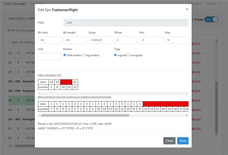 Editor de Analisador