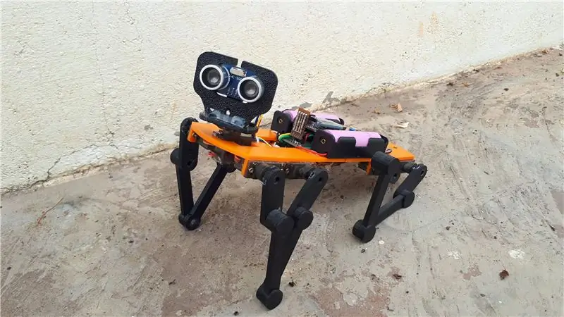 Baby MIT Cheetah Robot V2 Autònom i RC