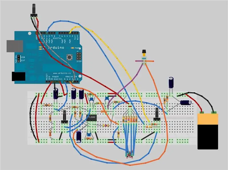 Construye el circuito