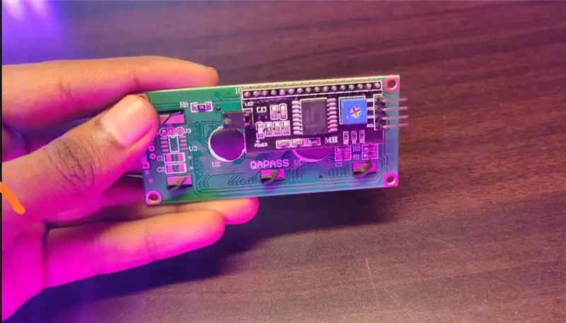 I2C LCD -skjerm