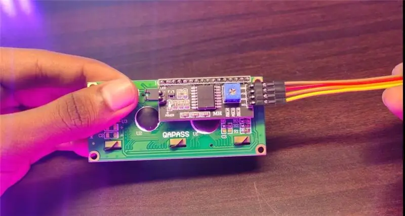 Anschließen des I2C-LCD-Displays an Arduino