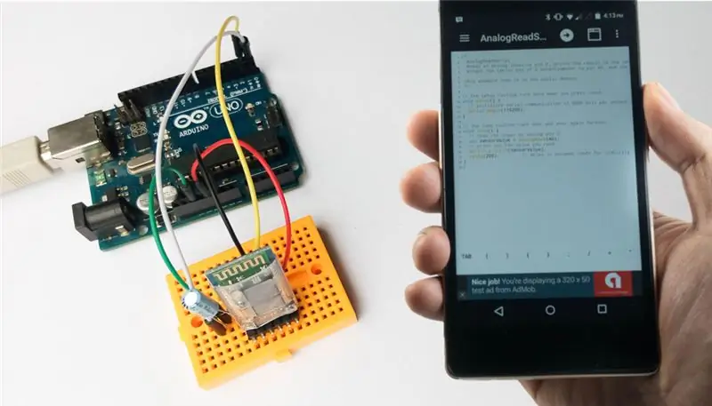 Programa el teu Arduino amb un dispositiu Android mitjançant Bluetooth