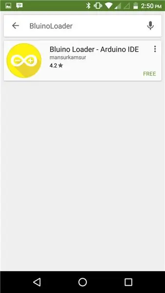 Nainstalujte si aplikaci Bluino Loader z obchodu Googleleplay