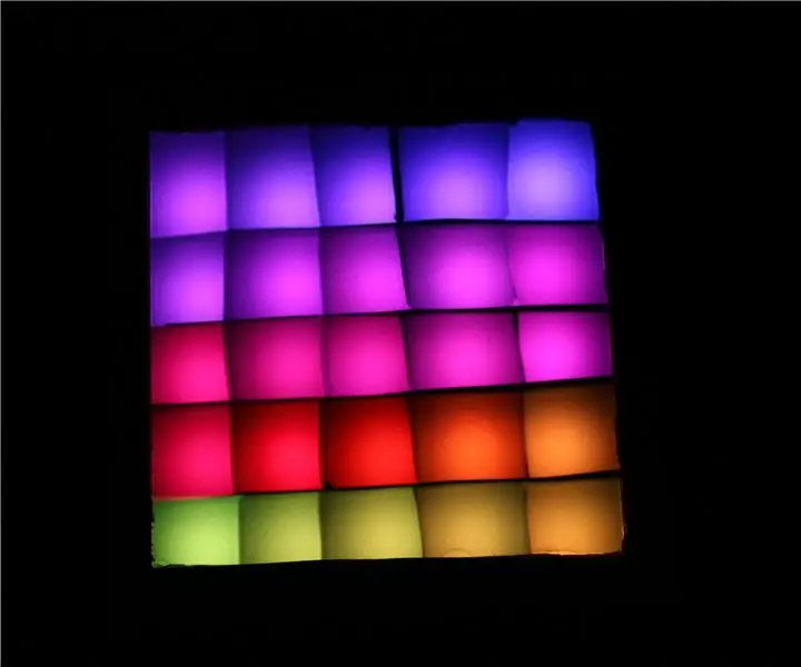 Led Disco Box: 7 stappe (met foto's)