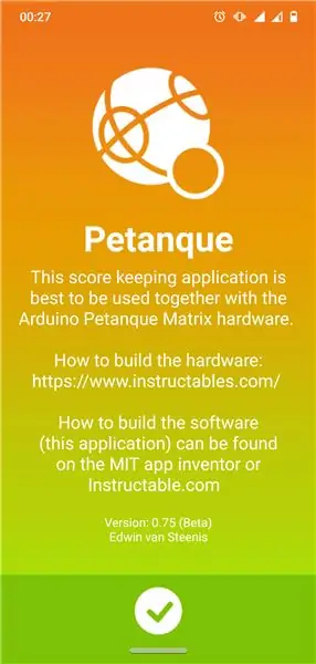 Petanque / Jeu-de-Boules Score Keeping Application