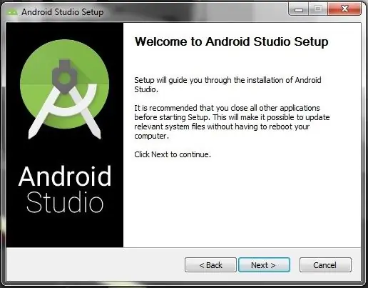 Pasang Android Studio