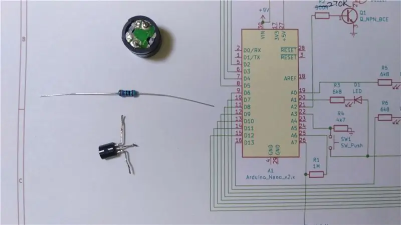 Préparation de la partie buzzer