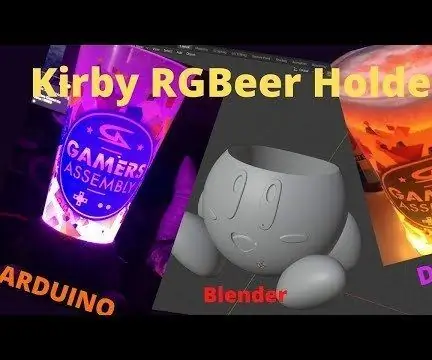 Kirby RGBeer ұстаушысы: 5 қадам