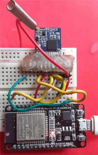 Puerta de enlace ESP32 Lora Thingspeak con nodo sensor