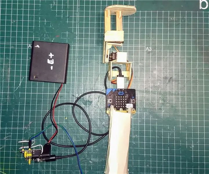 Gimbal อย่างง่ายด้วย Micro:bit และ 2 Servos: 4 ขั้นตอน