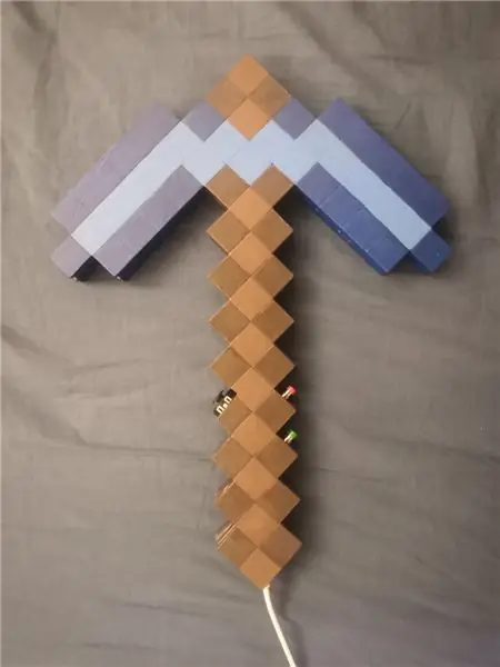 DIY Minecraft Pickaxe վերահսկիչ