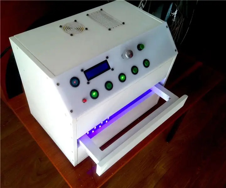 Caja de exposición UV de dos caras: 5 pasos (con imágenes) Caja de exposición UV de dos caras: 5 pasos (con imágenes)