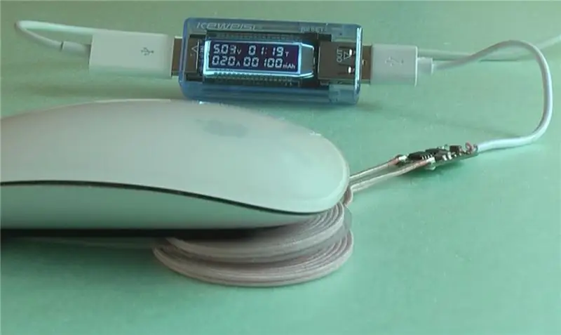 Magic Mouse con carga inalámbrica