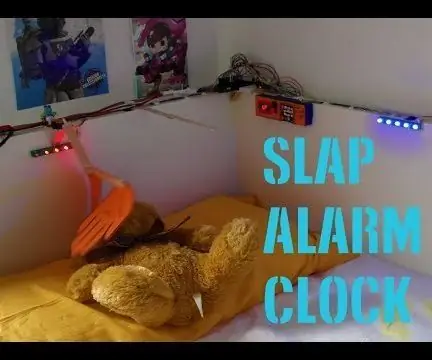 Slap Alarm Clock con Arduino: 13 pasos (con imágenes)